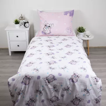  Disney Lilo és Stitch, A csillagkutya Ice Cream ágyneműhuzat 140×200cm, 70×90 cm