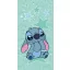 Disney Lilo és Stitch, A csillagkutya Starstitch fürdőlepedő, strand törölköző 70x140cm