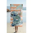 Disney Lilo és Stitch, A csillagkutya Tropical Hugs fürdőlepedő, strand törölköző 70x140cm Disney Lilo és Stitch, A csillagkutya Tropical Hugs fürdőlepedő, strand törölköző 70x140cm