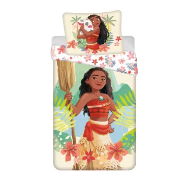 Disney Vaiana Tropicool ágyneműhuzat 140×200cm, 70×90 cm