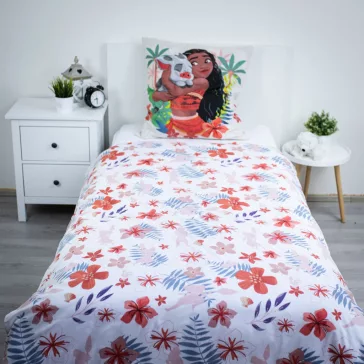 Disney Vaiana Tropicool ágyneműhuzat 140×200cm, 70×90 cm