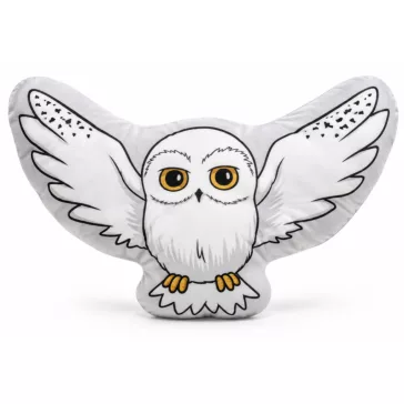 Harry Potter Hedwig Flying formapárna, díszpárna 43x30 cm