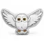 Harry Potter Hedwig Flying formapárna, díszpárna 43x30 cm