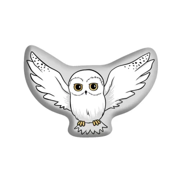 Harry Potter Hedwig Flying formapárna, díszpárna 43x30 cm