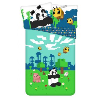   Minecraft Explore Overworld ágyneműhuzat  140×200cm, 70×90 cm