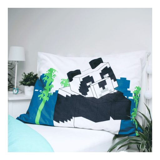 Minecraft Explore Overworld ágyneműhuzat  140×200cm, 70×90 cm