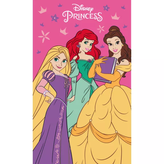 Disney Hercegnők Charm kéztörlő arctörlő, törölköző 30x50cm Disney Hercegnők Charm kéztörlő arctörlő, törölköző 30x50cm