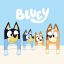 Bluey Cozy kéztörlő, arctörlő, törölköző 30x30cm