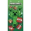 Minecraft TNT Creepers fürdőlepedő, strand törölköző 70x140cm (Fast Dry)