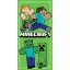 Minecraft Walking fürdőlepedő, strand törölköző 70x140cm (Fast Dry)