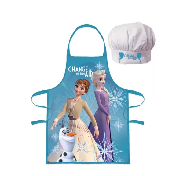 Disney Jégvarázs White Snowflake gyerek kötény 2 darabos szett Disney Jégvarázs White Snowflake gyerek kötény 2 darabos szett