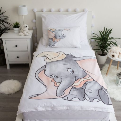 Disney Dumbo Grey gyerek, ovis ágyneműhuzat 100×135cm, 40×60 cm