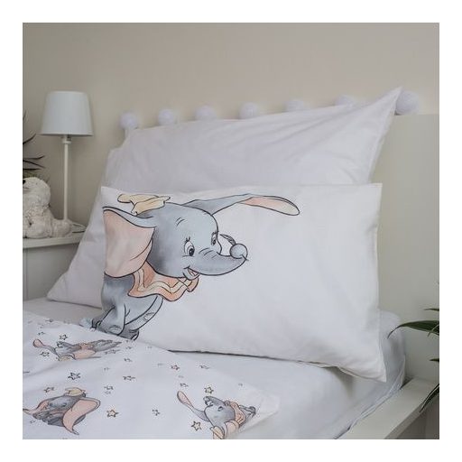 Disney Dumbo Grey gyerek, ovis ágyneműhuzat 100×135cm, 40×60 cm