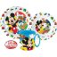 Disney Mickey Cool Summer étkészlet, micro műanyag szett bögrével 350 ml
