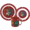 Harry Potter School Shields étkészlet, micro műanyag szett bögrével 350 ml