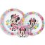 Disney Minnie Spring étkészlet, micro műanyag szett bögrével 265 ml