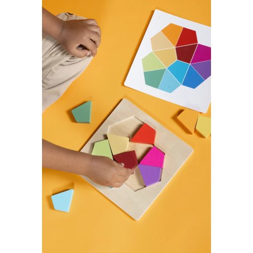 Montessori fejlesztő játékcsomag, Játék a színekkel Jabadabado
