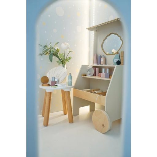 Szépségszalon szerepjáték fából Jabadabado