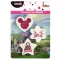 Disney Minnie Chic forma radír szett 3 db-os