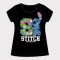 Stitch fekete felső-10év