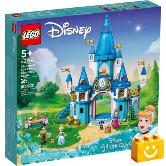 LEGO Disney 43206 Hamupipőke és Szőke herceg kastélya