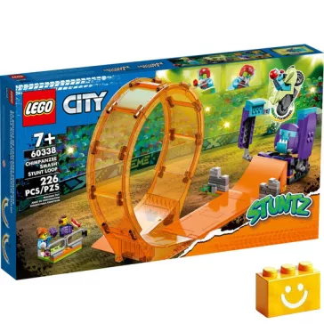LEGO City 60338 Csimpánzos zúzós kaszkadőr hurok
