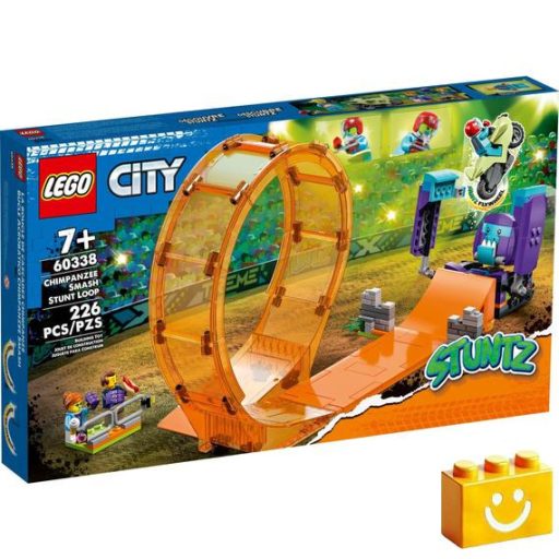 LEGO City 60338 Csimpánzos zúzós kaszkadőr hurok