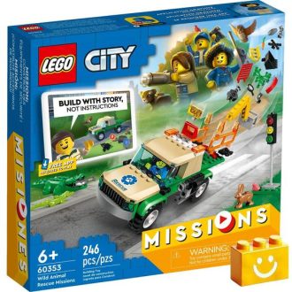 LEGO City 60353 Vadállat mentő küldetések