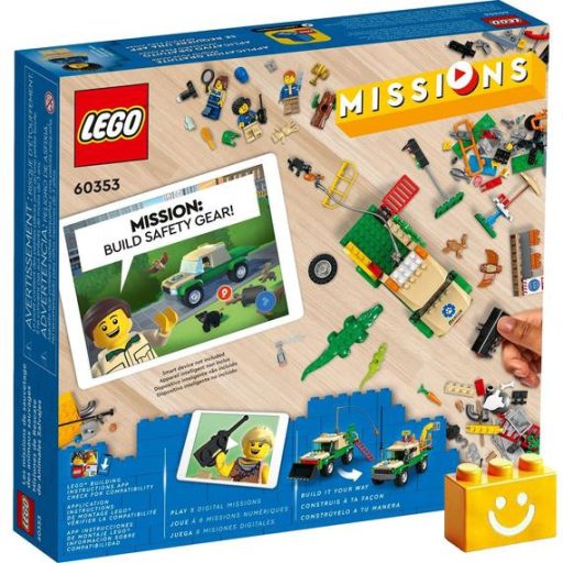 LEGO City 60353 Vadállat mentő küldetések