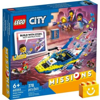 LEGO City 60355 Vízirendőrség nyomozói küldetés
