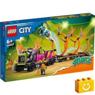   LEGO City 60357 Kaszkadőr járgány és tűzgyűrű kihívás