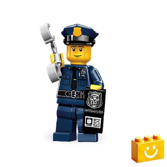 LEGO Minifigurák 71000 - 9. sorozat - Rendőr LEGO Minifigurák 71000 - 9. sorozat - Rendőr