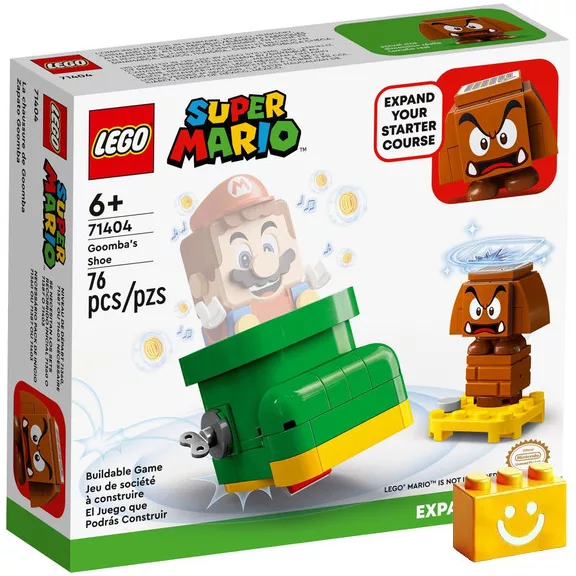 LEGO Super Mario 71404 Goomba cipője kiegészítő szett LEGO Super Mario 71404 Goomba cipője kiegészítő szett