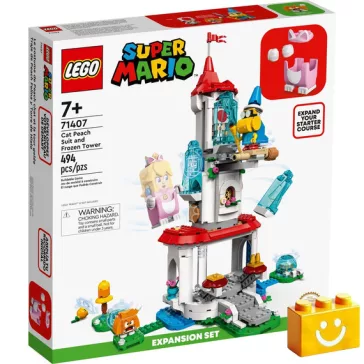   LEGO Super Mario 71407 Peach macskajelmez és befagyott torony kiegészítő szett
