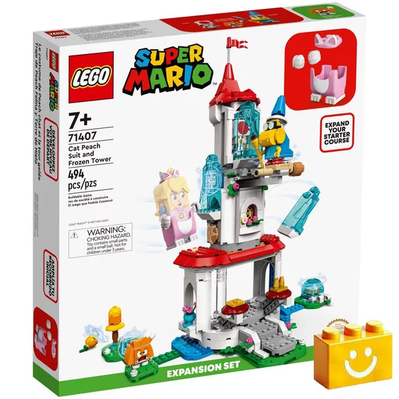 LEGO Super Mario 71407 Peach macskajelmez és befagyott torony kiegészítő szett LEGO Super Mario 71407 Peach macskajelmez és befagyott torony kiegészítő szett