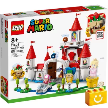 LEGO Super Mario 71408 Peach kastélya kiegészítő szett