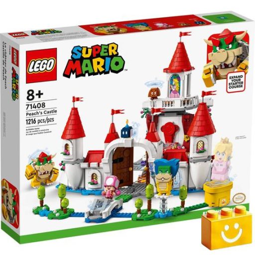 LEGO Super Mario 71408 Peach kastélya kiegészítő szett