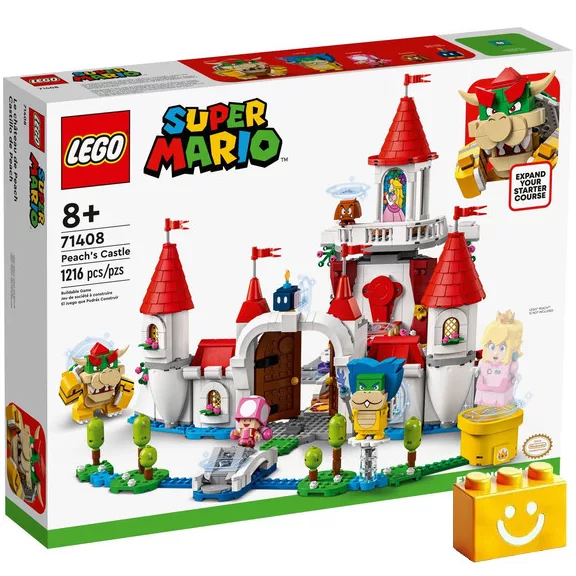 LEGO Super Mario 71408 Peach kastélya kiegészítő szett LEGO Super Mario 71408 Peach kastélya kiegészítő szett