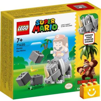   LEGO Super Mario 71420 Rambi az orrszarvú kiegészítő szett