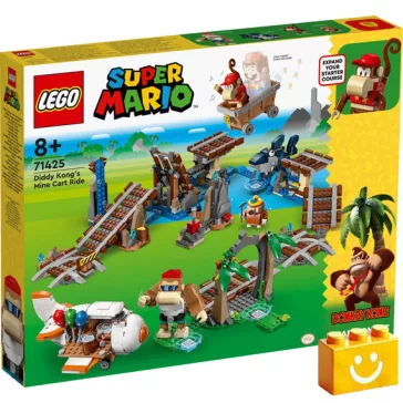   LEGO Super Mario 71425 Diddy Kong utazása a bányacsillében kiegészítő szett