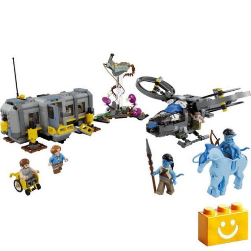 LEGO Avatar 75573 Lebegő sziklák: 26-os helyszín és RDA Samson