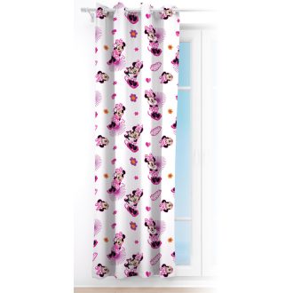 Minnie egér függöny - 140 x 245 cm