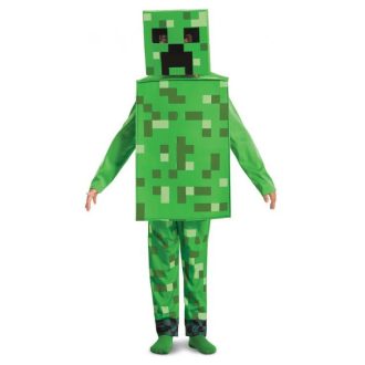Minecraft Creeper Green jelmez 7-8 év