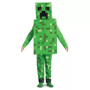Minecraft Creeper Green jelmez 7-8 év