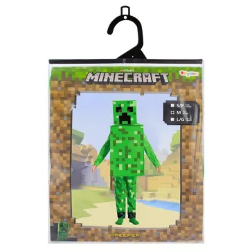 Minecraft Creeper Green jelmez 7-8 év