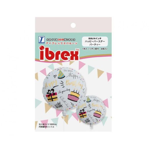 Happy Birthday Party fólia lufi 35 cm