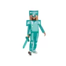 Minecraft Steve Diamond jelmez 7-8 év
