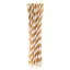 Rose Gold papír szívószál 24 db-os