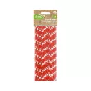 Piros Red Polka Dots papír szívószál 24 db-os Piros Red Polka Dots papír szívószál 24 db-os