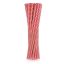 Piros Red Chevron papír szívószál 24 db-os